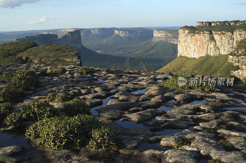 Table Mountains Lencois Chapada Diamantina国家公园巴伊亚巴西